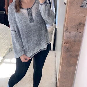 Project Social T grey thermal size xsmall oversized